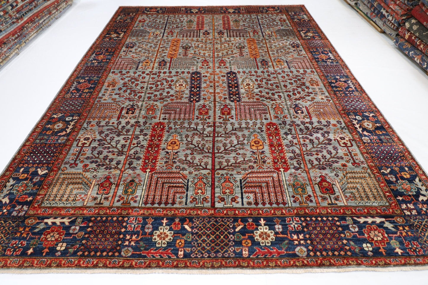 Bakhshaish Tribal Wool Area Rug - 271 x 362 cm