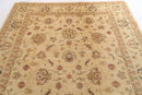 Beige Zeigler Rug - 277 x 350 cm - Jerm Rugs - Handmade Afghan Rug - Jerm Rugs