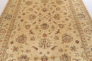 Beige Zeigler Rug - 277 x 350 cm - Jerm Rugs - Handmade Afghan Rug - Jerm Rugs