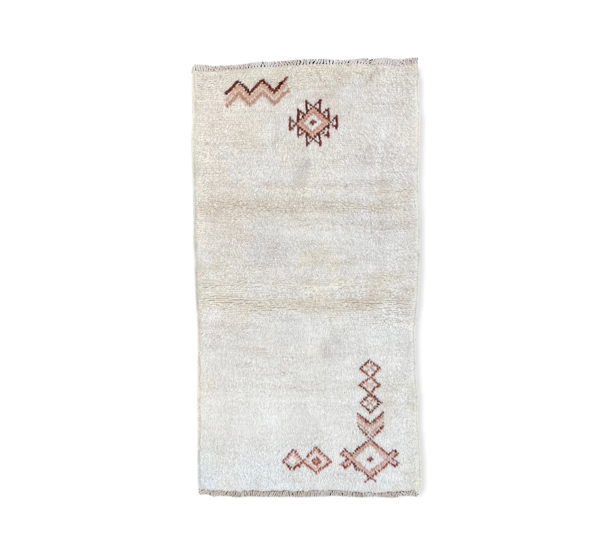 Beni Ourain 103 - 135x72 cm “Morrocan Berber Rug”