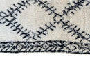 Beni Ourain 104 - 126x64 cm “Morrocan Berber Rug” - Jerm Rugs - Morrocan Rug - Jerm | جِرْم