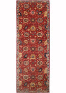 Bidjar - 153 x 463 cm Hand - Knotted Afghan Runner Rug - Jerm Rugs - Jerm Rugs