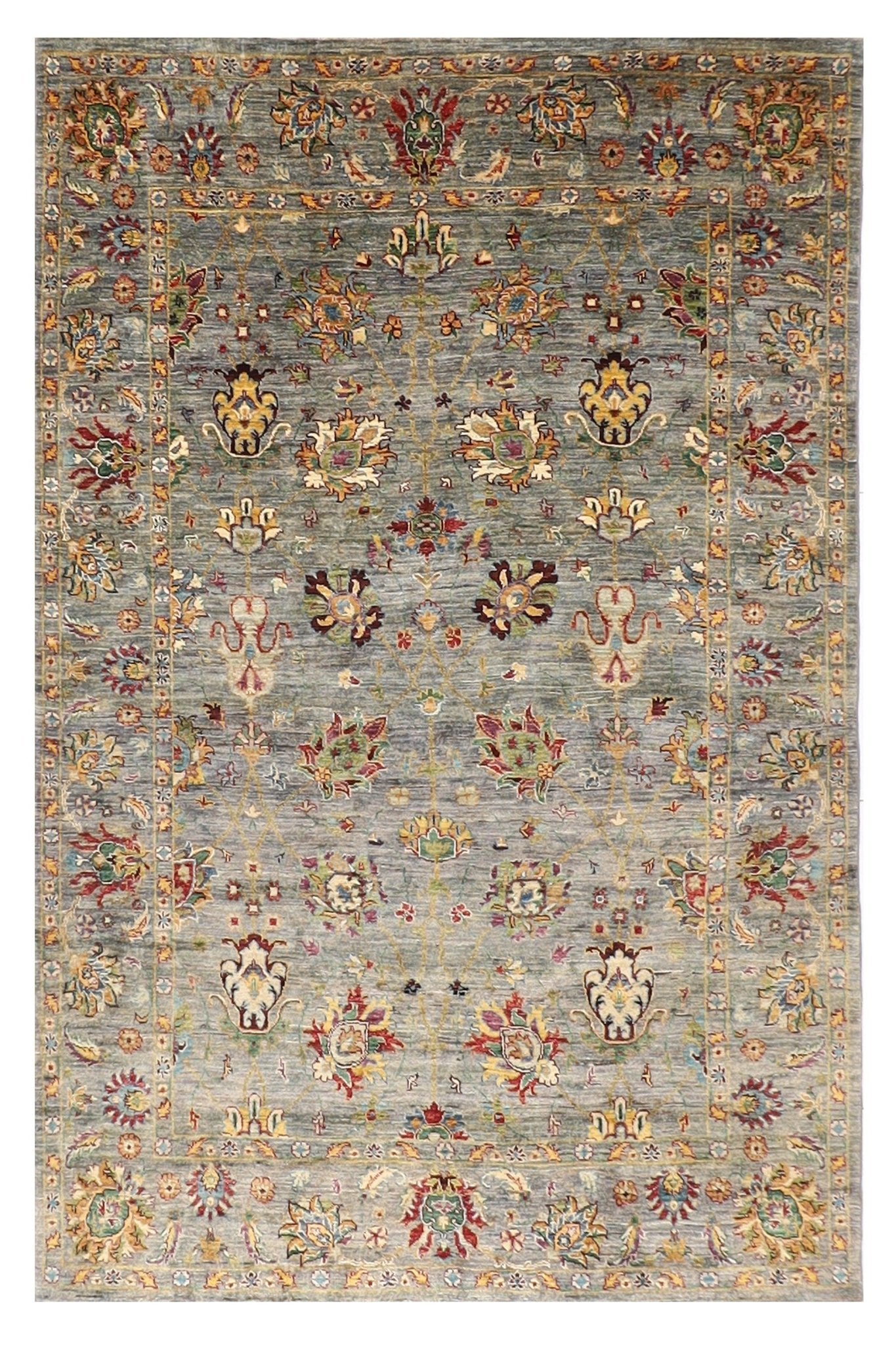 Bidjar - 163x249 cm (5'7"x8'2") | Handmade Wool Area Rug for Versatile Home Decor