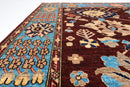 Bidjar - 185 x 280 cm (6.1 x 9.3 ft) Hand Knotted Afghan Wool Rug - Jerm Rugs - Handmade Afghan Rug - Jerm Rugs