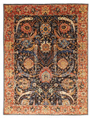 Bidjar - 246x294 cm, 8'1x9'8 ft Hand - Knotted Afghan Wool Rug - Jerm Rugs - Jerm Rugs