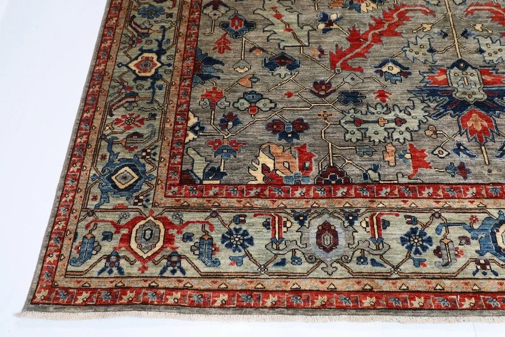 Bidjar - 278 x 362 cm Area Rug - Jerm Rugs - Handmade Afghan Rug - Jerm Rugs