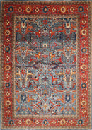 Bidjar - 311 x 420 cm Hand Knotted Wool Area Rug - Jerm Rugs - Handmade Afghan Rug - Jerm Rugs