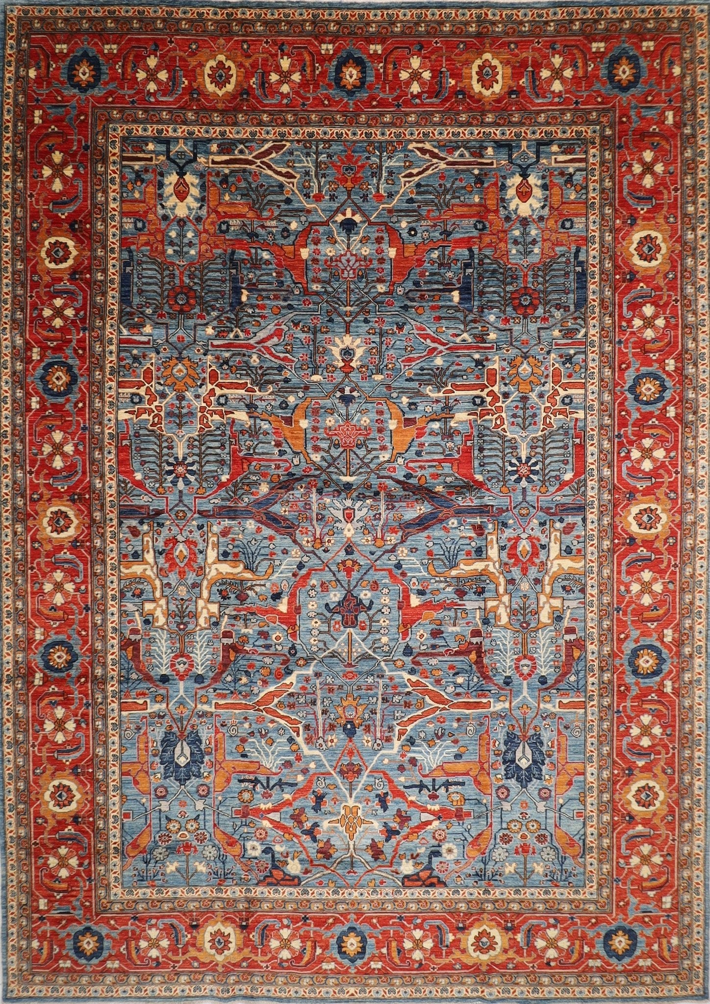 Bidjar - 311 x 420 cm Hand Knotted Wool Area Rug