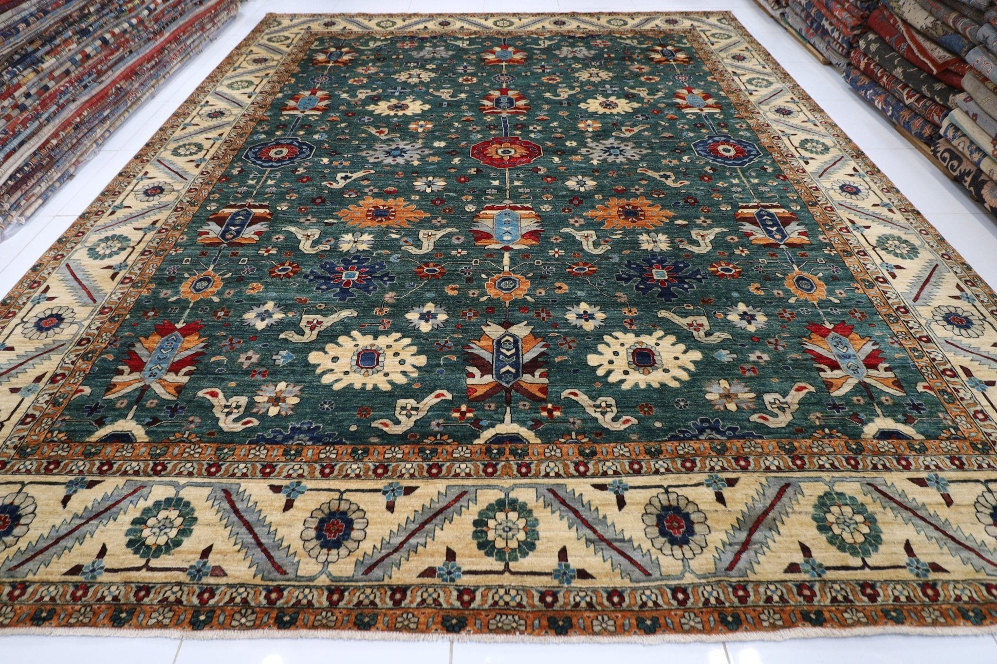 Bidjar - 363 x 461 cm - Jerm Rugs - Jerm Rugs