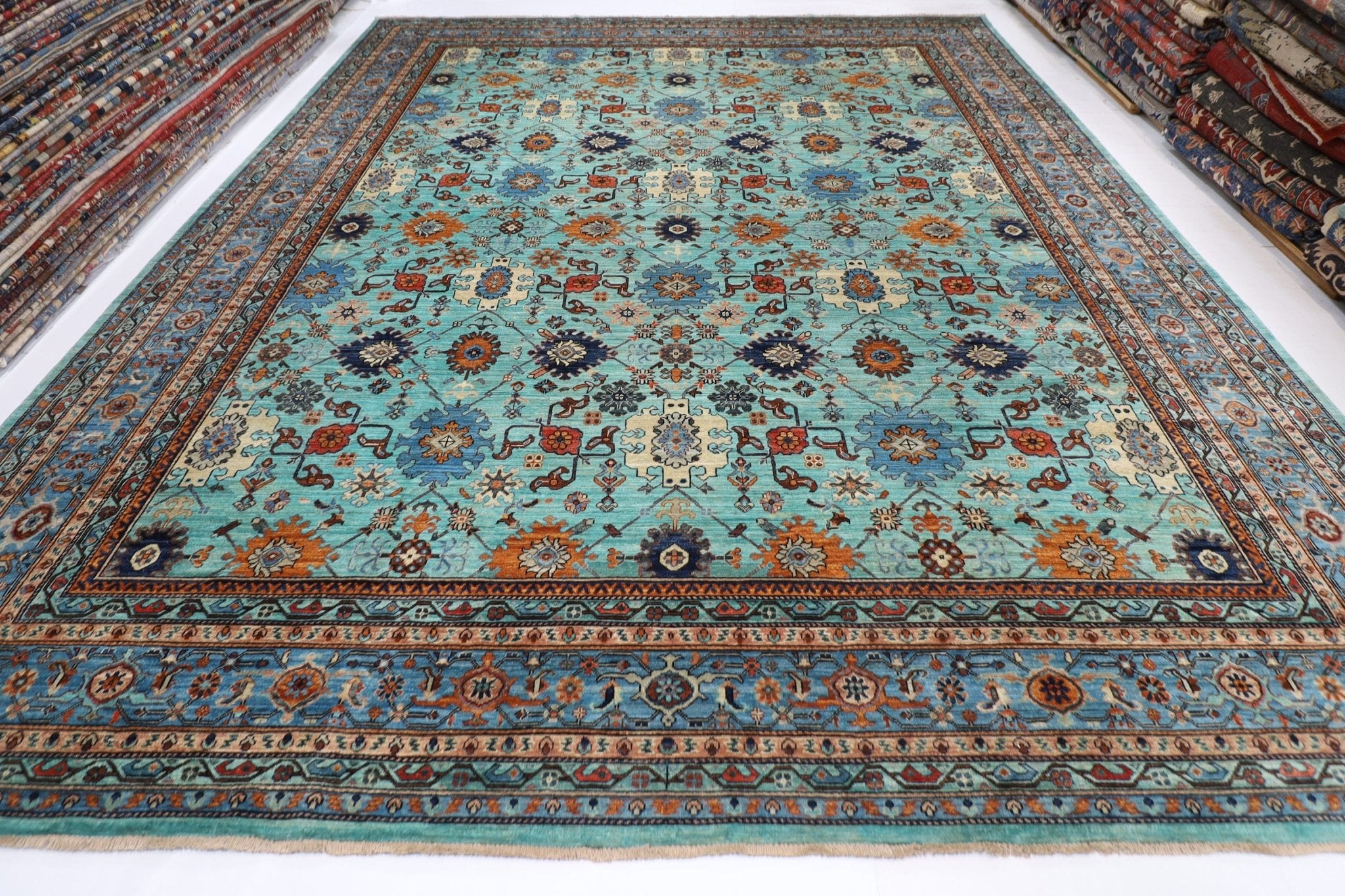 Bidjar - 366 x 453 cm - Jerm Rugs - Jerm Rugs