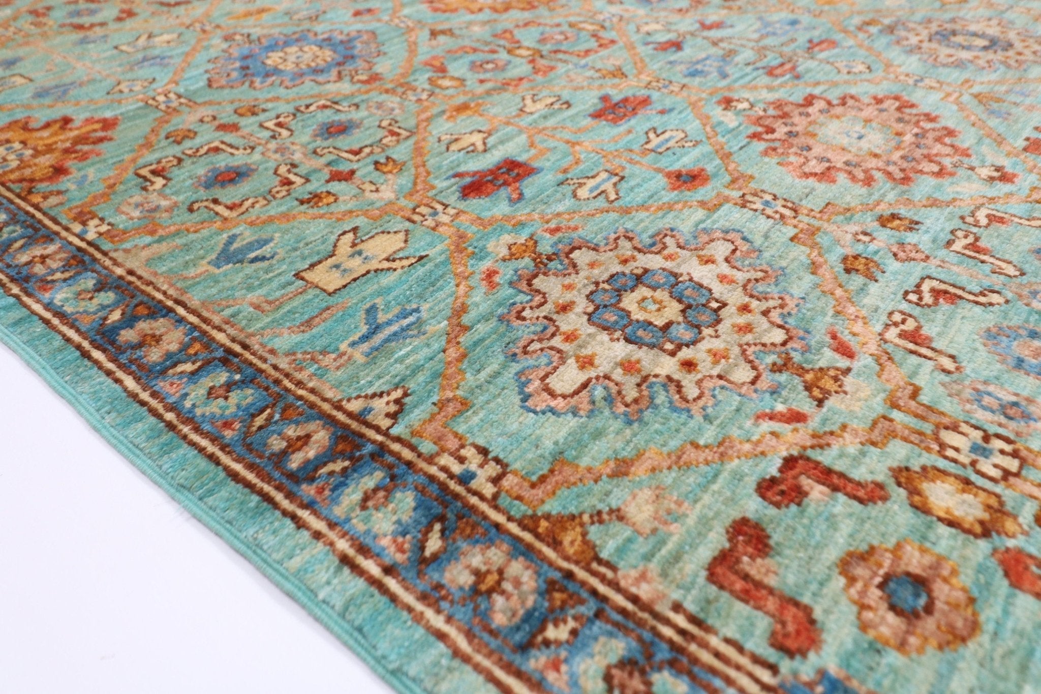 Bidjar - 5'11x9'2 ft (178x277 cm) Hand - Knotted Afghan Wool Rug - Jerm Rugs - Handmade Afghan Rug - Jerm Rugs