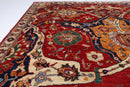 Bidjar - 6'1 x 9 ft (184 x 273 cm) Hand - Knotted Afghan Wool Rug - Jerm Rugs - Handmade Afghan Rug - Jerm Rugs