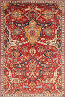 Bidjar - 6'1 x 9 ft (184 x 273 cm) Hand - Knotted Afghan Wool Rug - Jerm Rugs - Handmade Afghan Rug - Jerm Rugs