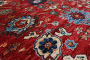 Bidjar - 6'1 x 9 ft (184 x 273 cm) Hand - Knotted Afghan Wool Rug - Jerm Rugs - Handmade Afghan Rug - Jerm Rugs