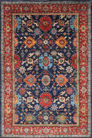 Bidjar - 6'3" x 8'10" (188 x 268 cm) Hand - Knotted Wool Area Rug - Jerm Rugs - Handmade Afghan Rug - Jerm Rugs