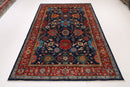 Bidjar - 6'3" x 8'10" (188 x 268 cm) Hand - Knotted Wool Area Rug - Jerm Rugs - Handmade Afghan Rug - Jerm Rugs