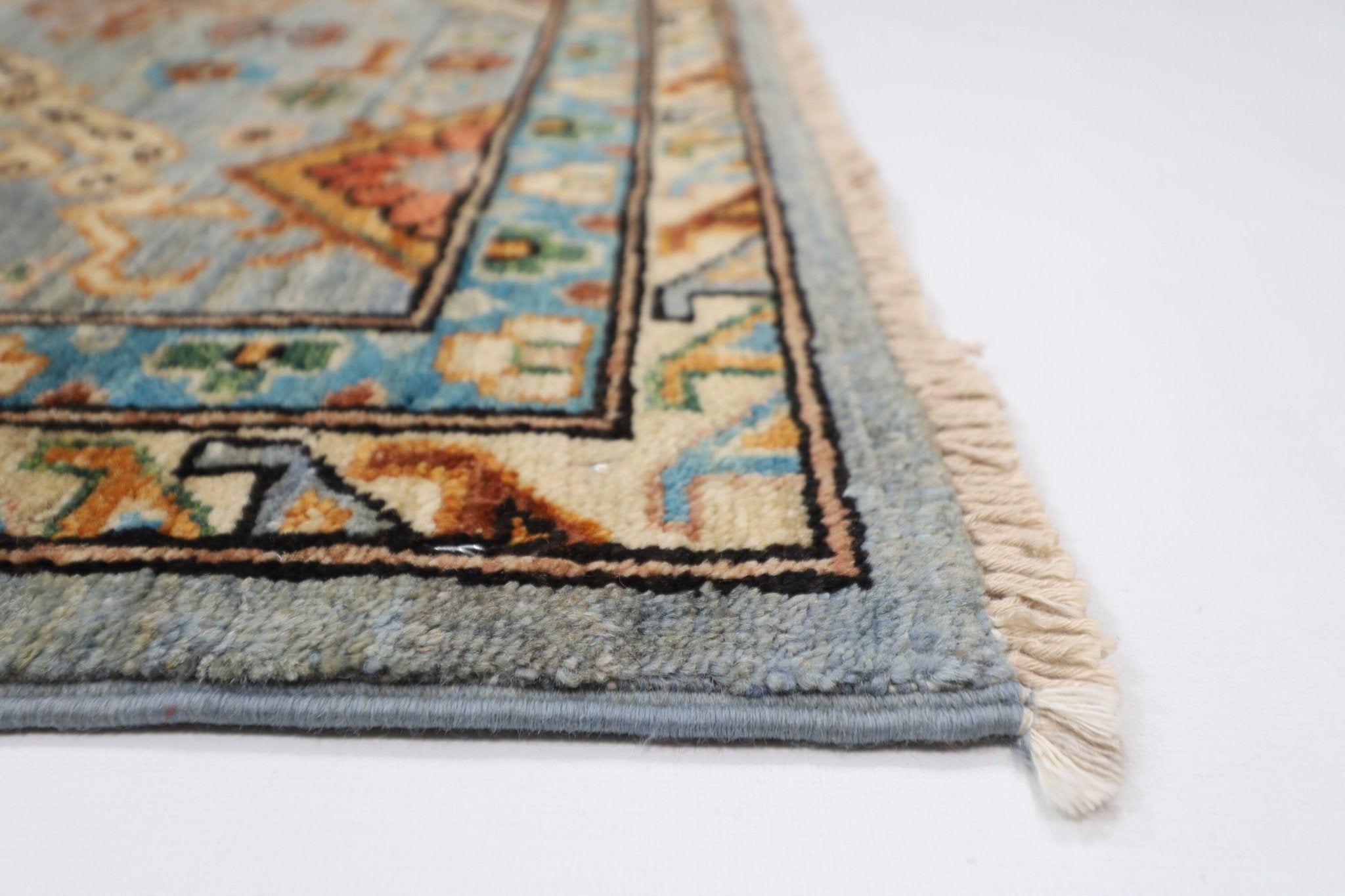 Bidjar - 6x9 ft (182 x 270 cm) Afghan Hand - Knotted Wool Area Rug - Jerm Rugs - Handmade Afghan Rug - Jerm Rugs