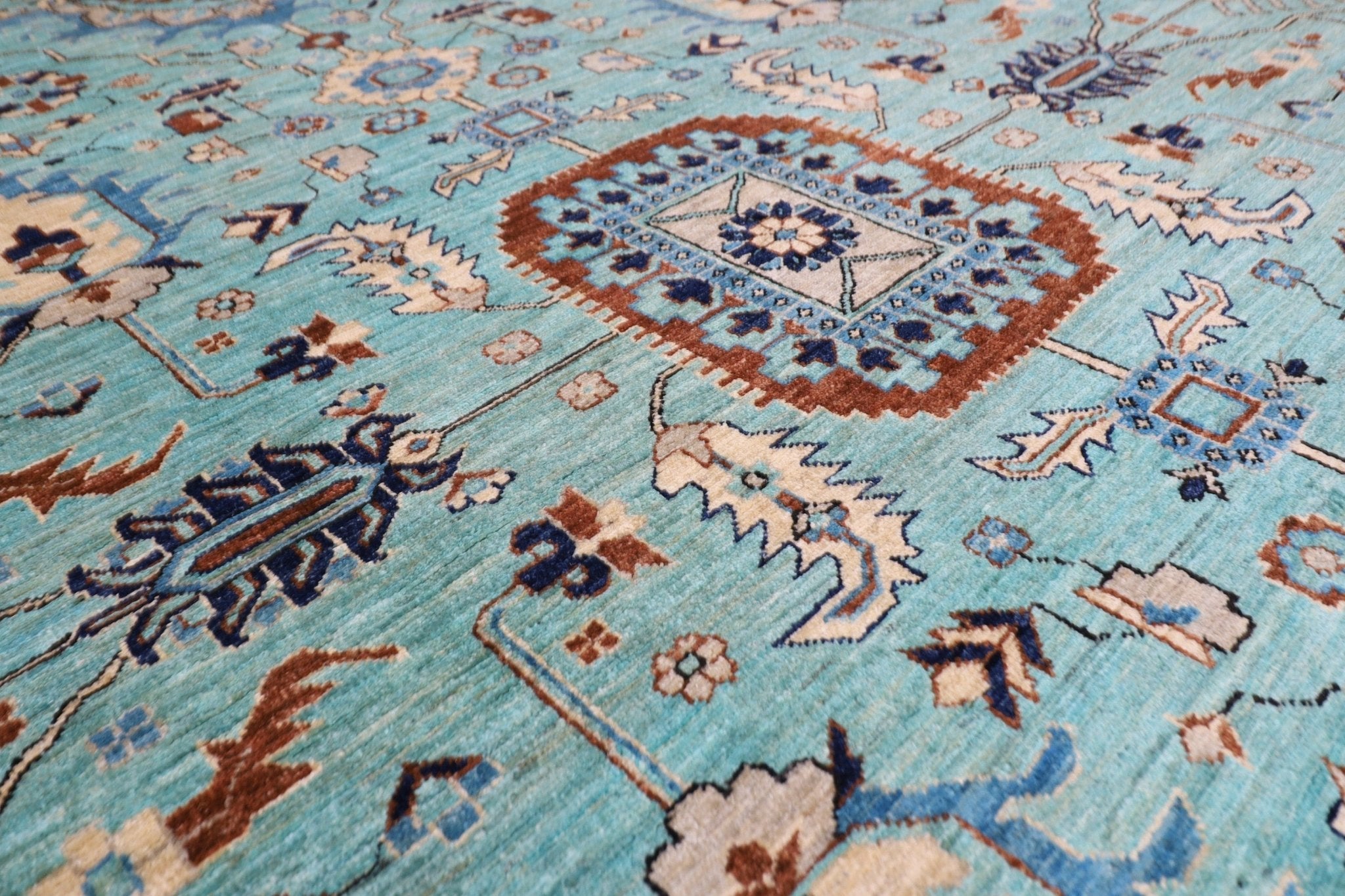 Bidjar Area Rug - 249x303 cm - Jerm Rugs - Handmade Afghan Rug - Jerm Rugs