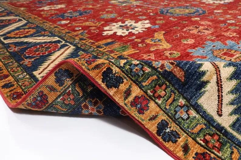 Bidjar Area Rug - 249x428 cm - Jerm Rugs - Handmade Afghan Rug - Jerm Rugs