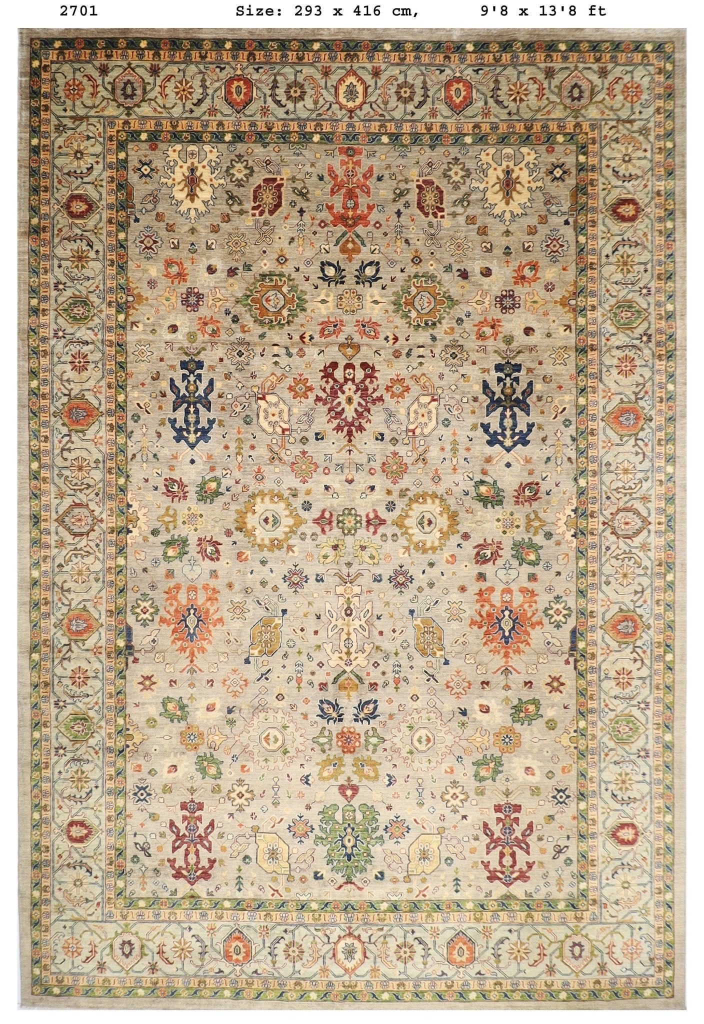 Bidjar Area Rug - 300x427 cm