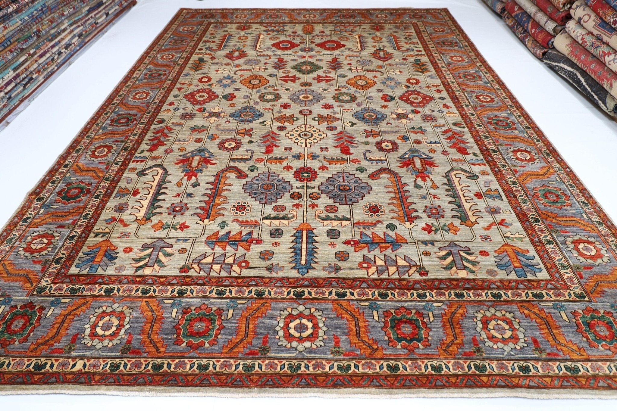 Bidjar Area Rug - 305 x 415 cm - Jerm Rugs - Handmade Afghan Rug - Jerm Rugs