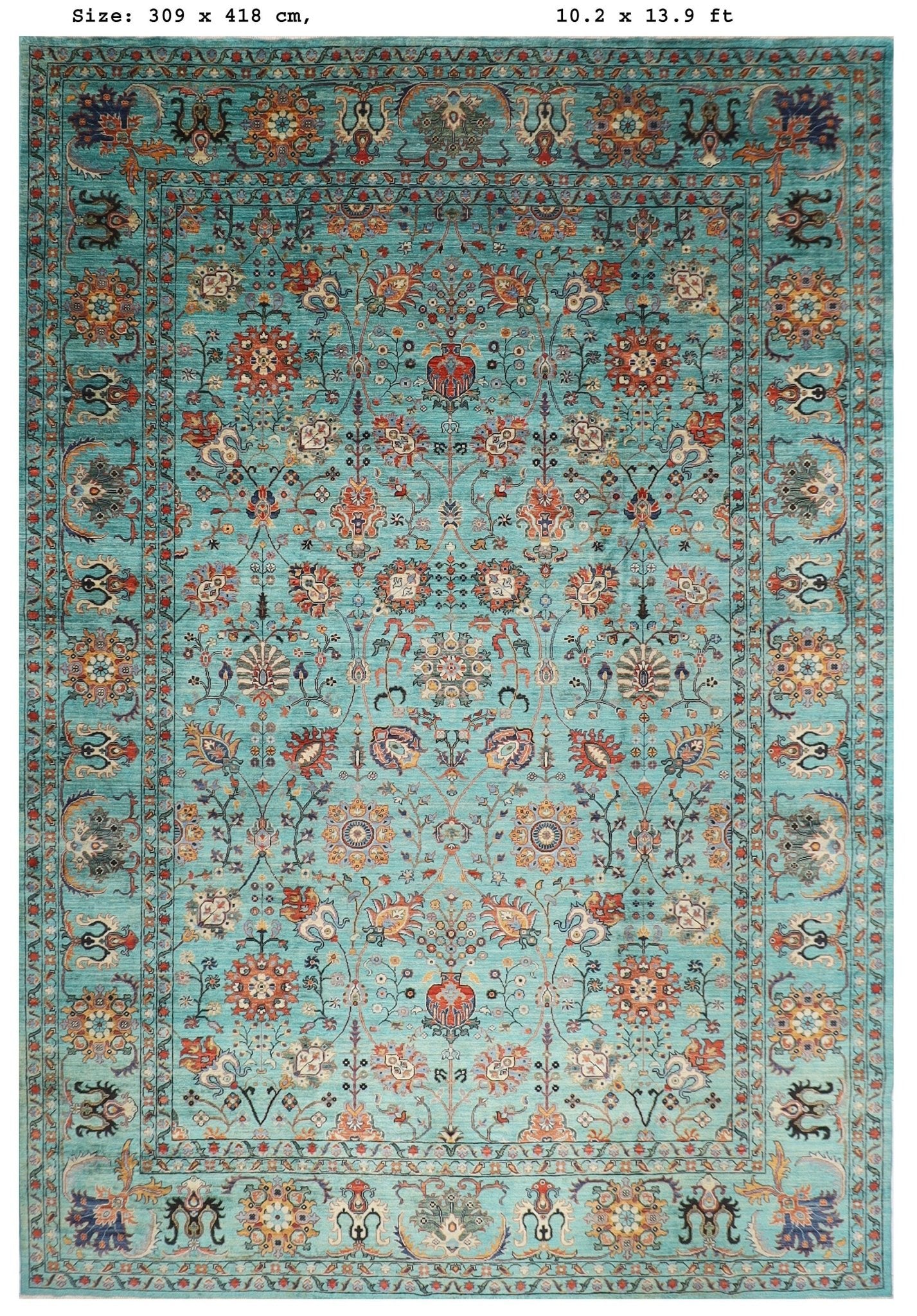 Bidjar Area Rug - 309x418 cm