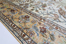 Birds - 125 x 197 cm (4.1 x 6.6 ft) Silk Handmade Area Rug - Jerm Rugs - Handmade Silk Rug - Jerm Rugs