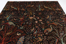 Birds - 245 x 302 cm, 8.1 x 9.11 ft Hand - Knotted Afghan Wool Area Rug - Jerm Rugs - Jerm Rugs