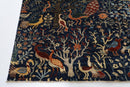 Birds - 248 x 305 cm, 8.2 x 10 ft Hand Knotted Afghan Wool Rug - Jerm Rugs - Jerm Rugs