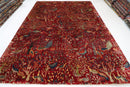 Birds - 276 x 362 cm, 9.1 x 11.11 ft Handmade Afghan Rug - Jerm Rugs - Jerm Rugs