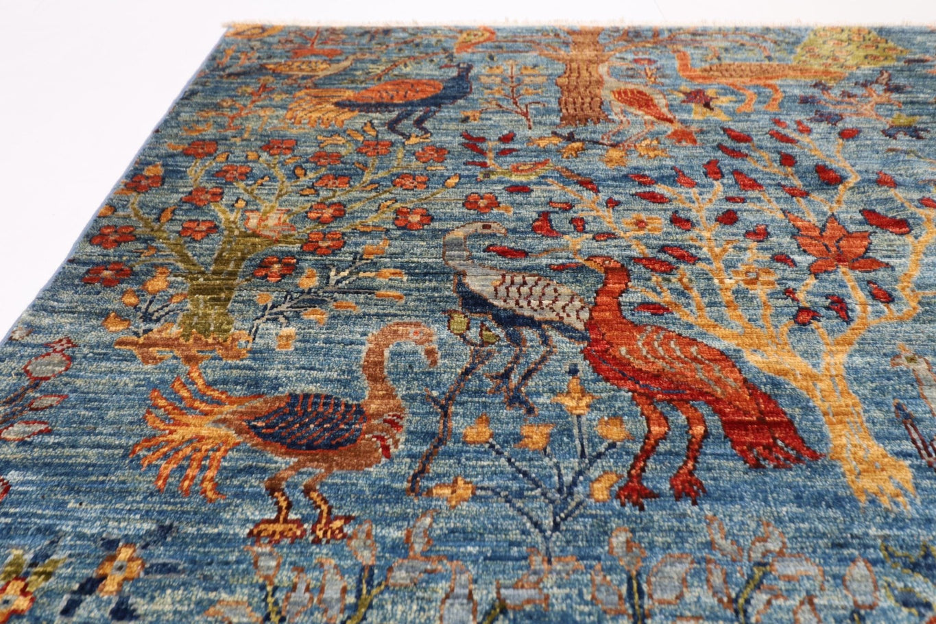 Birds Rug - 192 x 297 cm, 6.4 x 9.9 ft