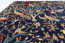 Birds Rug - 252 x 295 cm, 8.4 x 9.8 ft - Jerm Rugs - Handmade Afghan Rug - Jerm Rugs