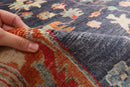 Blue Elegance - 307 x 420 cm - Jerm Rugs - Handmade Afghan Rug - Jerm Rugs