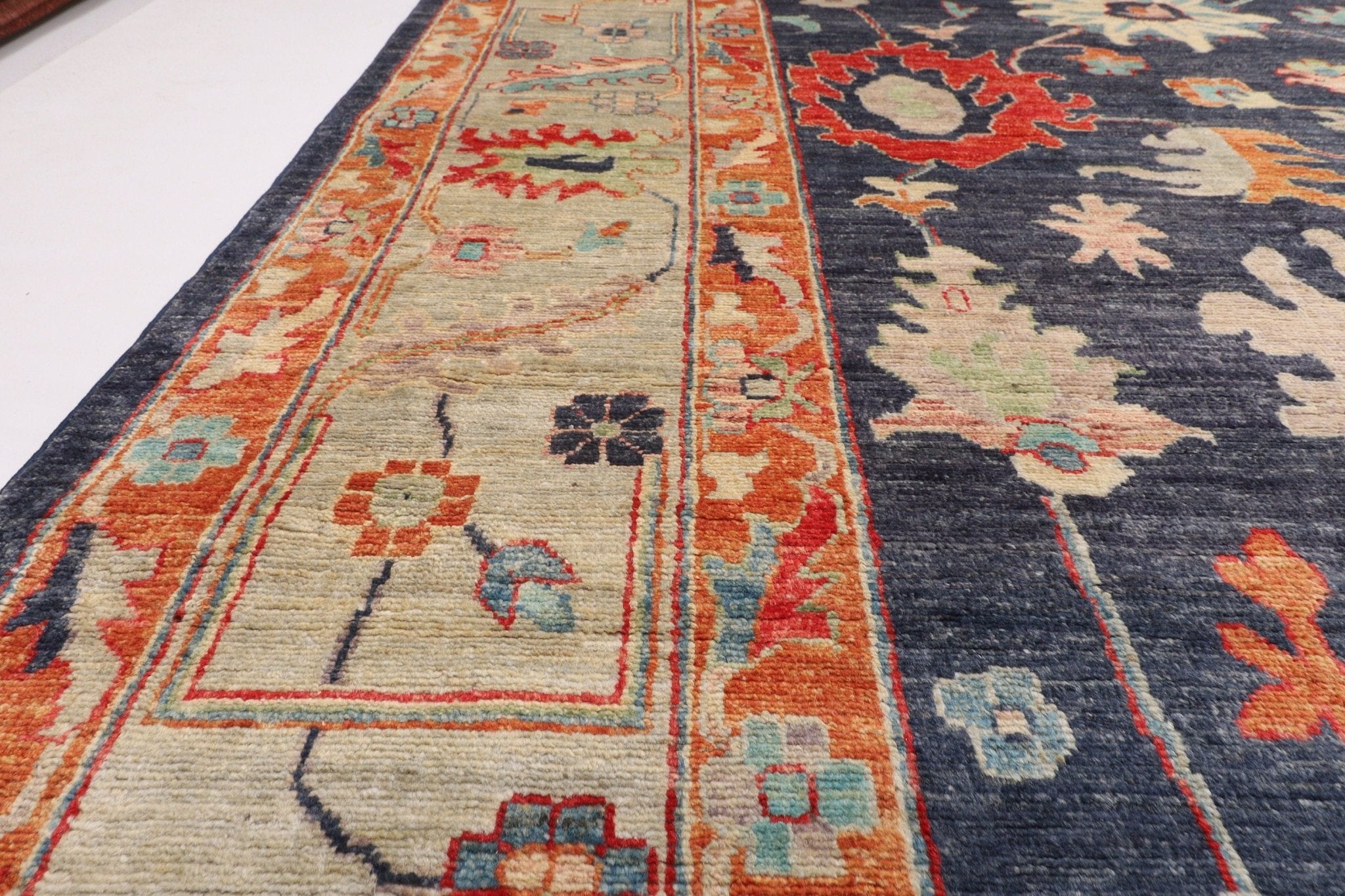 Blue Elegance - 307 x 420 cm - Jerm Rugs - Handmade Afghan Rug - Jerm Rugs