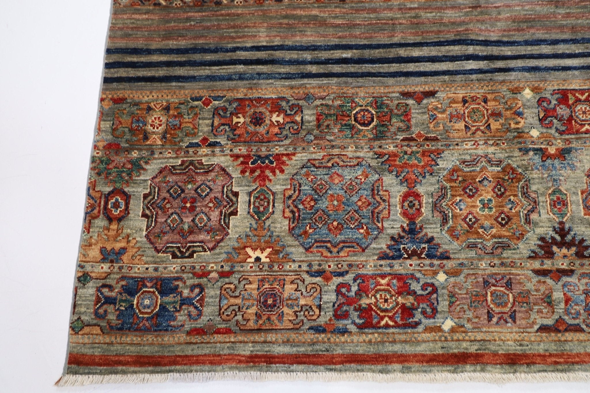 Bohemian Elegance - 169x247 cm - Jerm Rugs - Handmade Afghan Rug - Jerm Rugs