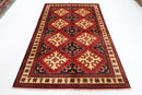 Bohemian Elegance - 174x248 cm - Jerm Rugs - Handmade Afghan Rug - Jerm Rugs