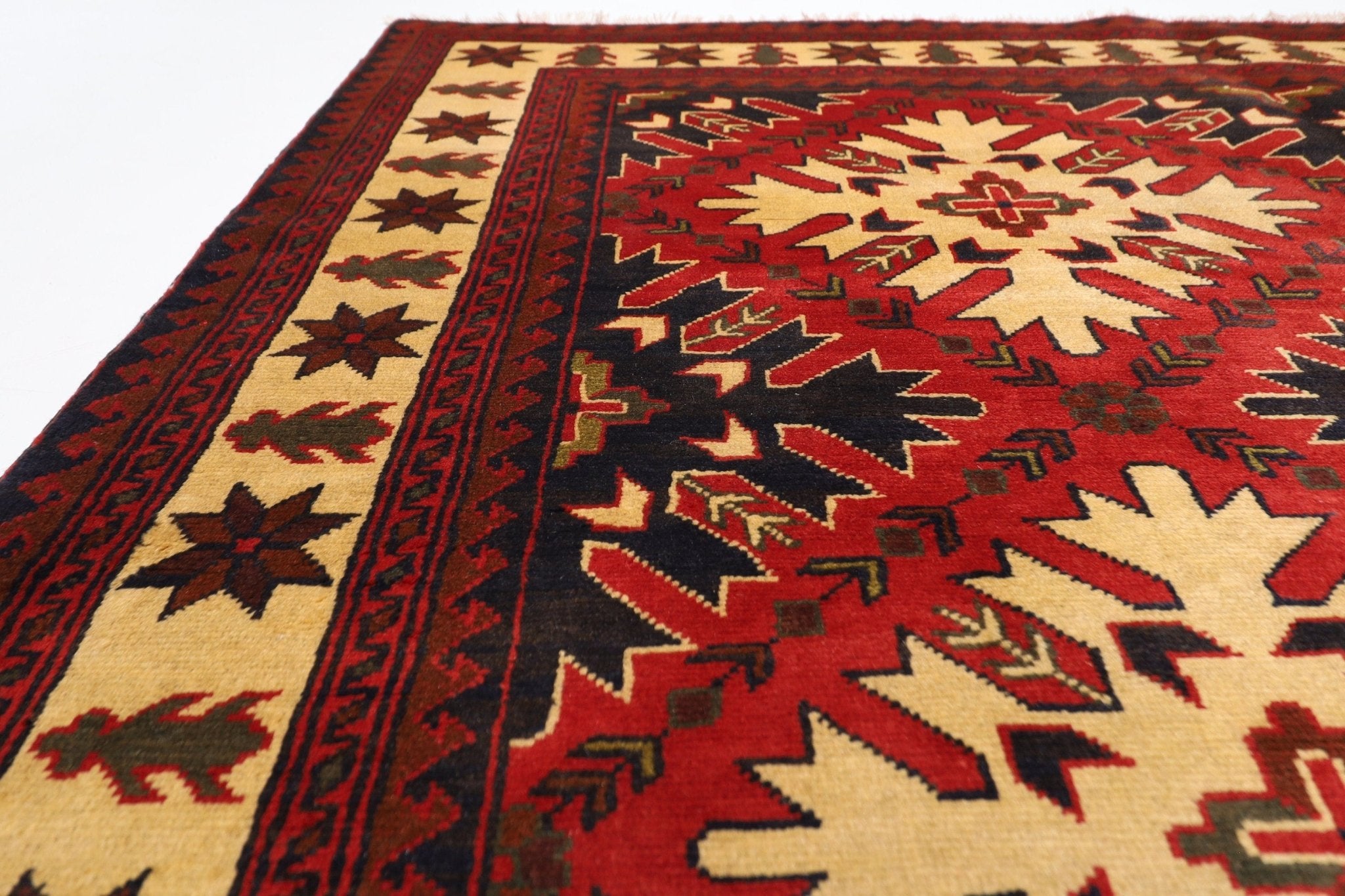 Bohemian Elegance - 174x248 cm - Jerm Rugs - Handmade Afghan Rug - Jerm Rugs