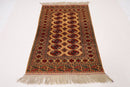 Bokhara - 100x157 cm (3'3x5'2 ft) Handcrafted Wool Area Rug - Jerm Rugs - Handmade Afghan Rug - Jerm Rugs