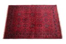 Bokhara - 103x155 cm (3.5x5.1 ft) Afghan Hand - Knotted Wool Rug - Jerm Rugs - Handmade Afghan Rug - Jerm Rugs