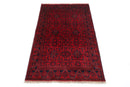 Bokhara - 103x155 cm (3.5x5.1 ft) Afghan Hand - Knotted Wool Rug - Jerm Rugs - Handmade Afghan Rug - Jerm Rugs