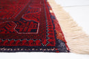 Bokhara - 104 x 160 cm (3.5 x 5.3 ft) Hand - Knotted Afghan Wool Rug - Jerm Rugs - Handmade Afghan Rug - Jerm Rugs