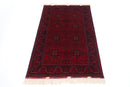 Bokhara - 104 x 160 cm (3.5 x 5.3 ft) Hand - Knotted Afghan Wool Rug - Jerm Rugs - Handmade Afghan Rug - Jerm Rugs