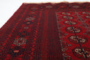 Bokhara - 122 x 165 cm (4 x 5.5 ft) Hand - Knotted Afghan Wool Rug - Jerm Rugs - Handmade Afghan Rug - Jerm Rugs