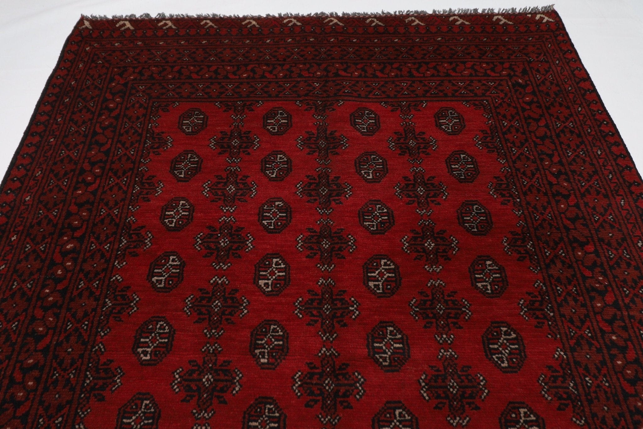 Bokhara - 160x237 cm (5'3"x7'10") | Ideal for Living Room, Bedroom & Kitchen - Jerm Rugs - Handmade Afghan Rug - Jerm Rugs