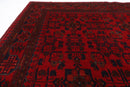 Bokhara - 171 x 238 cm, 6x8 ft Hand - Knotted Afghan Wool Area Rug - Jerm Rugs - Handmade Afghan Rug - Jerm Rugs