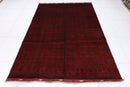 Bokhara - 173x238 cm (5.9x7.10 ft) Hand - Knotted Afghan Wool Area Rug - Jerm Rugs - Handmade Afghan Rug - Jerm Rugs