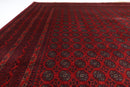 Bokhara - 205 x 285 cm (6'9 x 9'5 ft) Hand - Knotted Afghan Rug - Jerm Rugs - Jerm Rugs