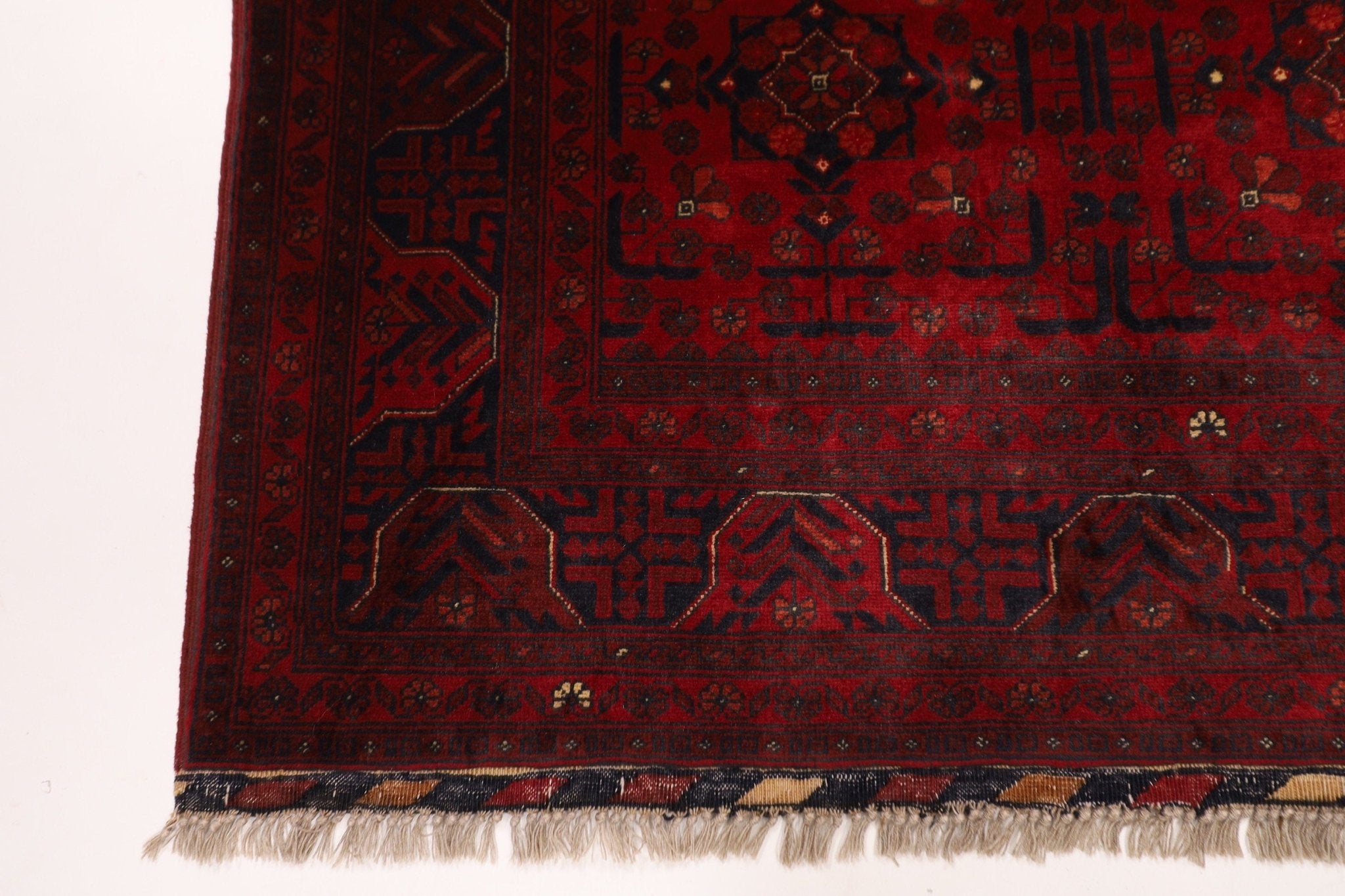 Bokhara - 3'5" x 5'1" (104 x 154 cm) Hand - Knotted Afghan Wool Area Rug - Jerm Rugs - Handmade Afghan Rug - Jerm Rugs