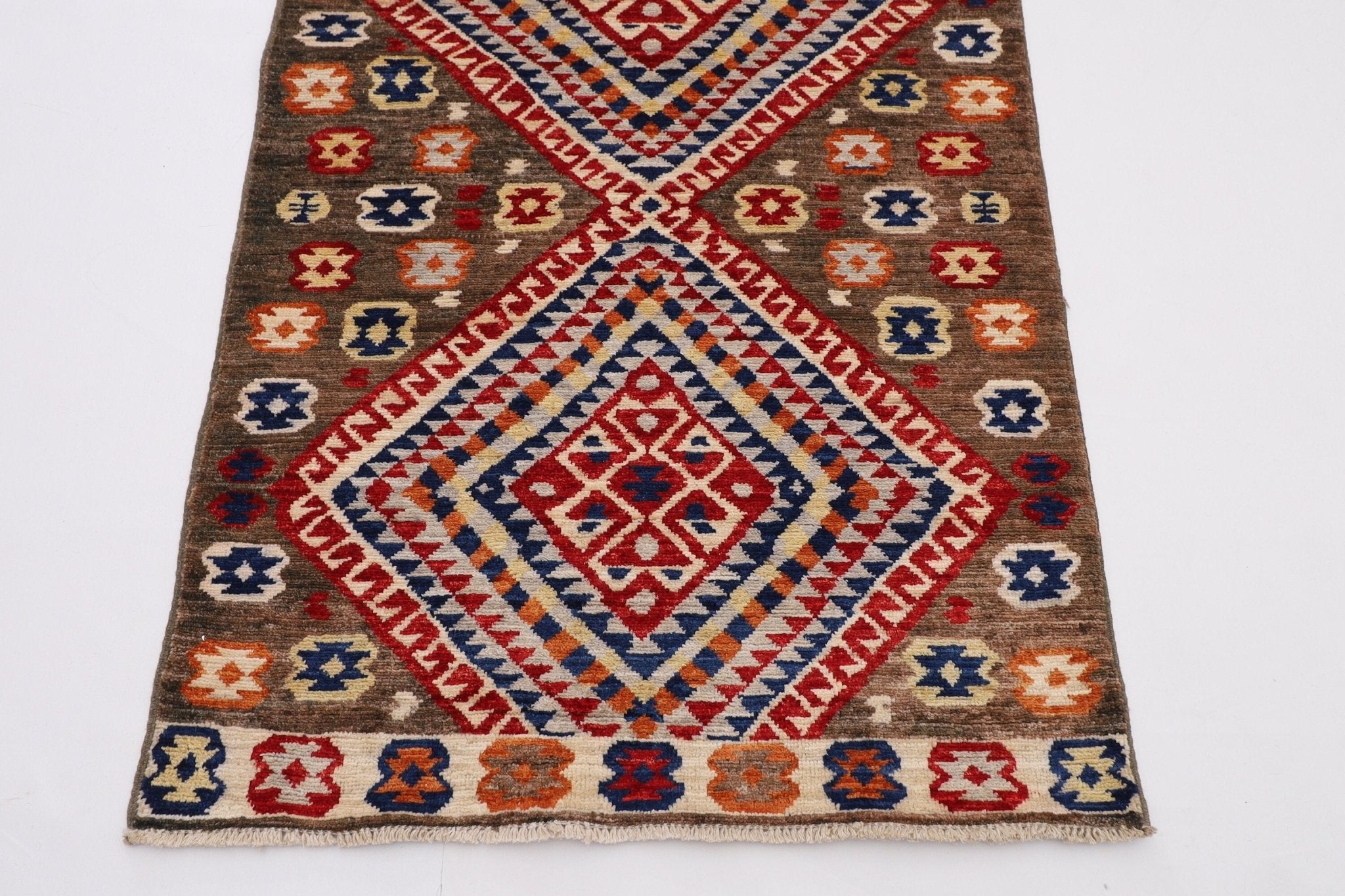 Bokhara - 80 x 301 cm Handmade Afghan Wool Rug - Jerm Rugs - Jerm Rugs