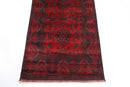 Bokhara - 80x301 cm Hand - Knotted Afghan Wool Runner Rug - Jerm Rugs - Jerm Rugs